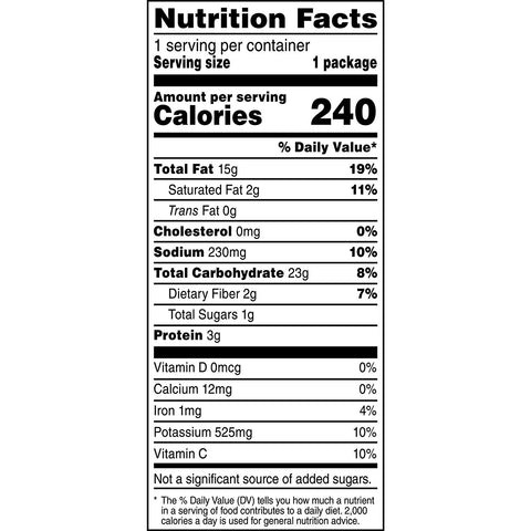 Ruffles Regular Original Potato Chips, 1.5 Ounce -- 64 per case