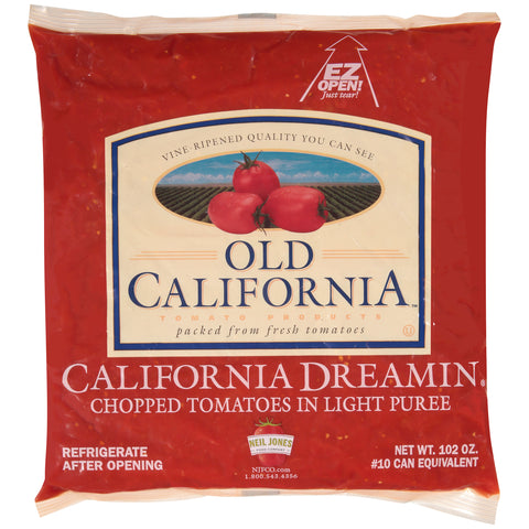 Tomato Chopped In Light Puree-pouch