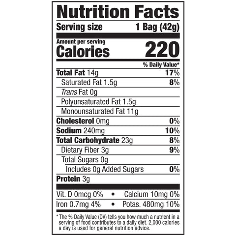 Kettle Foods Salt and Fresh Ground Pepper Potato Chips, 1.5 Ounce -- 24 per case