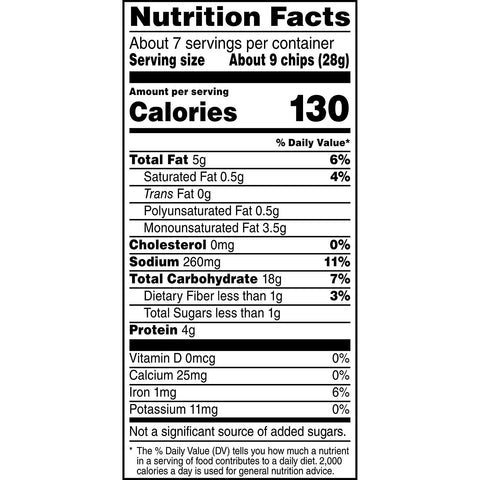 Stacys Parmesan Garlic and Herb Pita Chips, 7.33 Ounce -- 12 per case.