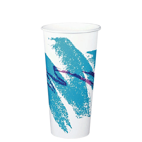 Solo Jazz® CUP PAPER COLD DOUBLE SIDED POLY 22 OZ