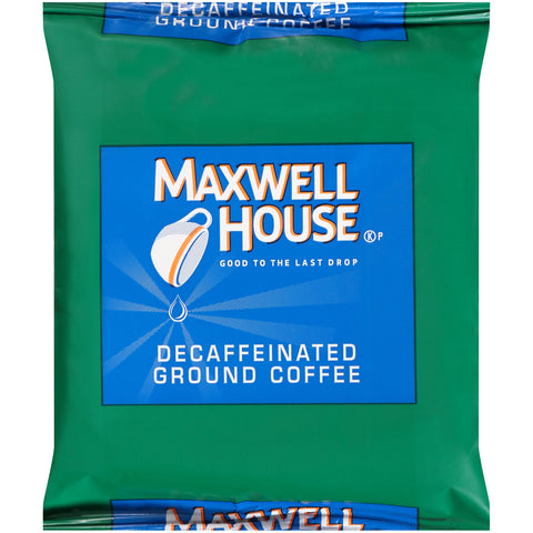 Maxwell House Decaf Office Coffee Service - 1.25 oz. pouch, 42 pouches per case