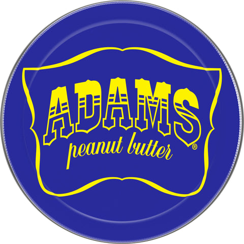 Adams Natural Unsalted Crunchy Peanut Butter, 16 Ounce -- 6 per case.