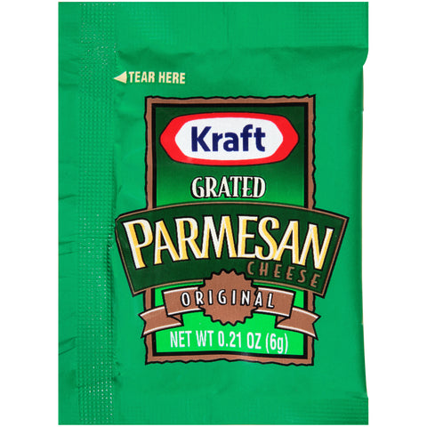 Cheese Parmesan Grated Single Serve Packet