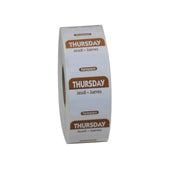 National Checking LABEL THURS TRILINGUAL 1X1 ROL
