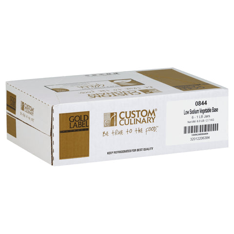 Custom Culinary Gold Label Vegetable Base, 1 Pound -- 6 per case.