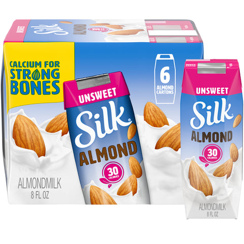 Silk MILK ALMOND ASEPTIC UNSWEETENED 105794