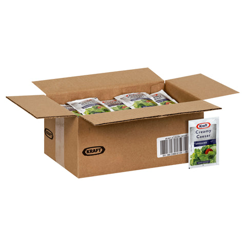 Kraft Portion Control Creamy Caesar Dressing, 1.5 Ounce -- 60 per case.