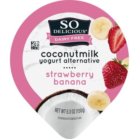 Yogurt Coconut Strawberry Banana Dairy Free Cultured Organic