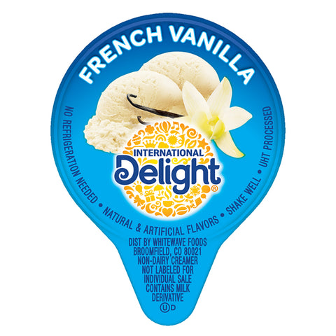 International Delight French Vanilla Creamer - Aseptic Pack, 10.5 Fluid Ounce -- 6 per case.