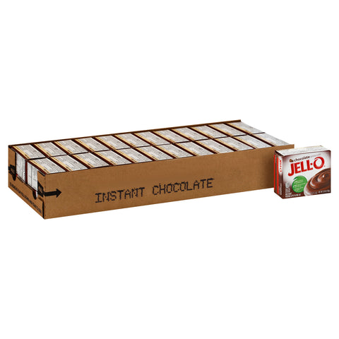 Jell-O Instant Chocolate Pudding 24 Case 3.9 Ounce
