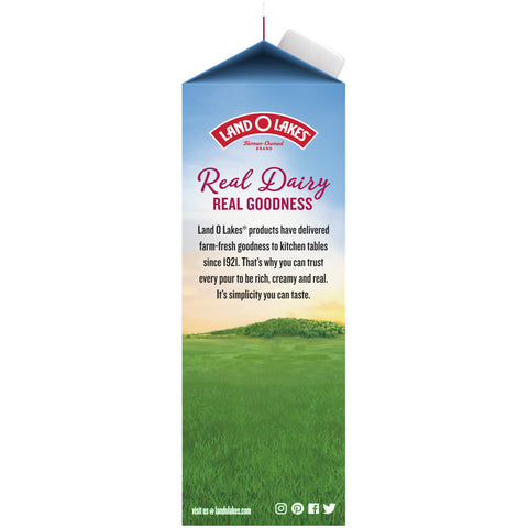 Land O Lakes CREAM HALF & HALF ULTRA HIGH TEMPERATURE