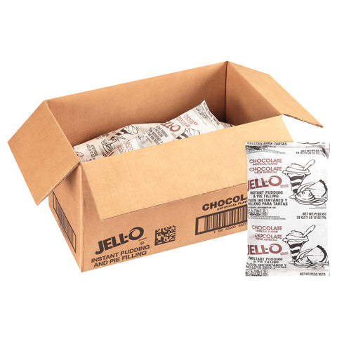 Pudding Jello Instant Chocolate 12 Case 28 Ounce