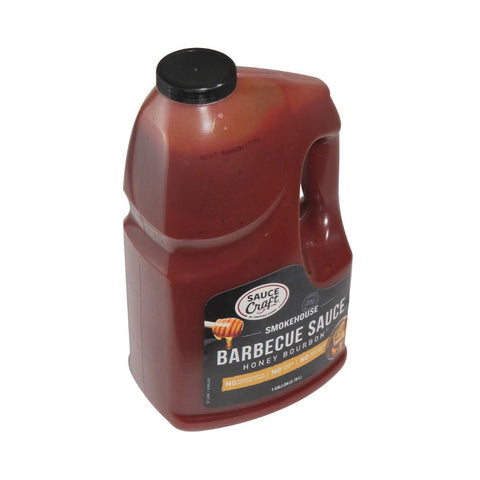 Sauce Bbq Honey Bourbon Plastic Jug Shelf Stable