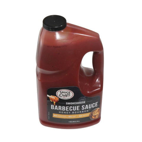 Sauce Bbq Honey Bourbon Plastic Jug Shelf Stable
