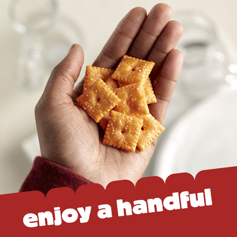 Sunshine Cheez It Grooves Original Crackers, 3.25 Ounce -- 12 per case.