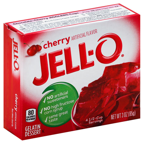 Gelatin Mix Cherry
