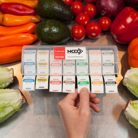 National Checking Company Kit, Refill Labels: R101 - R107.