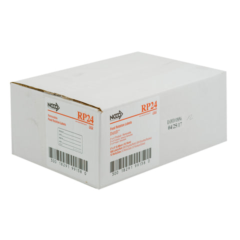 National Checking Company Dateit Product Removable Label, 2 x 4 inch -- 500 per case.