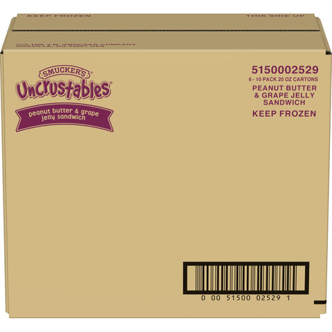 Uncrustables® SANDWICH PEANUT BUTTER AND GRAPE JELLY IW