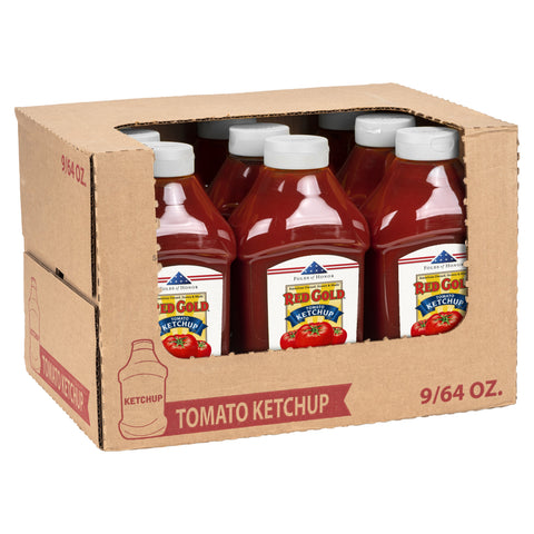 Red Gold KETCHUP FANCY 33% PLASTIC SQUEEZE BOTTLE
