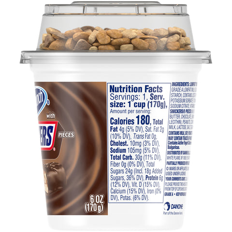 YoCrunch YOGURT VANILLA W/ SNICKERS