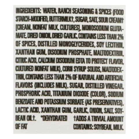 Hidden Valley® DRESSING RANCH ORIGINAL FAT FREE REFRIGERATED