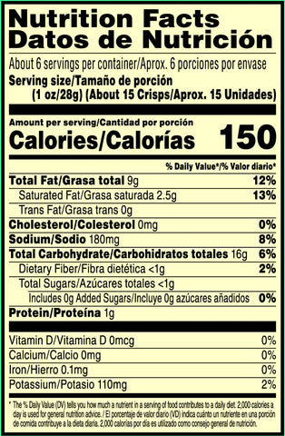 Pringles® CHIP POTATO RANCH