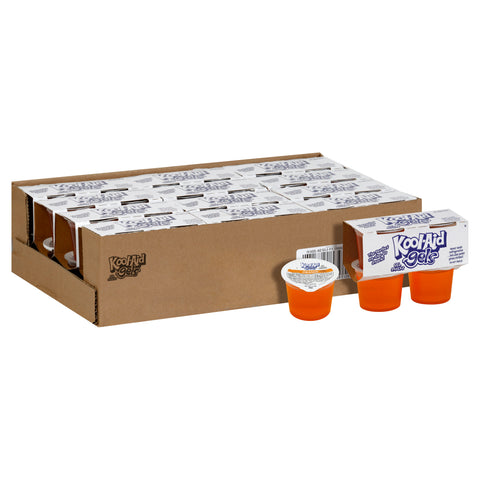 Gelatin Orange Single Serve Cup