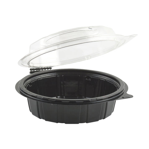 Anchor Packaging Gourmet Classics PET Hinged Shallow Clamshell, 14 Ounce Capacity -- 200 per case