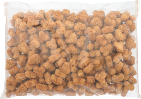Tyson® Mega Minis® CHICKEN CHUNK WHOLE MUSCLE WHOLE GRAIN BREADED DILL FLAVORED FC 4.3 OZ
