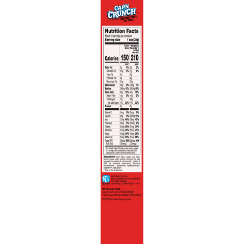 Cereal Cap N Crunch Regular