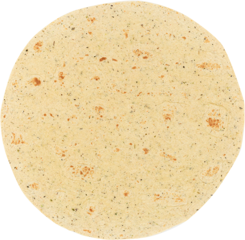 Tortilla Flour Herb Garlic 12