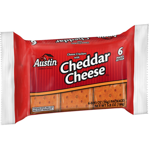 Cracker Cheese W/ Cheddar Cheese 0.93 Oz
