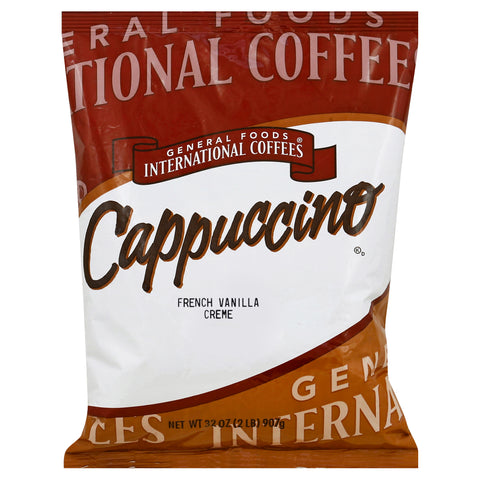 General Foods International Coffees (GFIC) COFFEE CAPPUCINO FRENCH VANILLA CREME