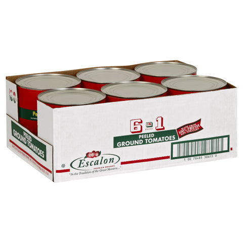 6 in 1 Peeled Ground Tomato Extra Heavy Puree, 102 Ounce -- 6 per case