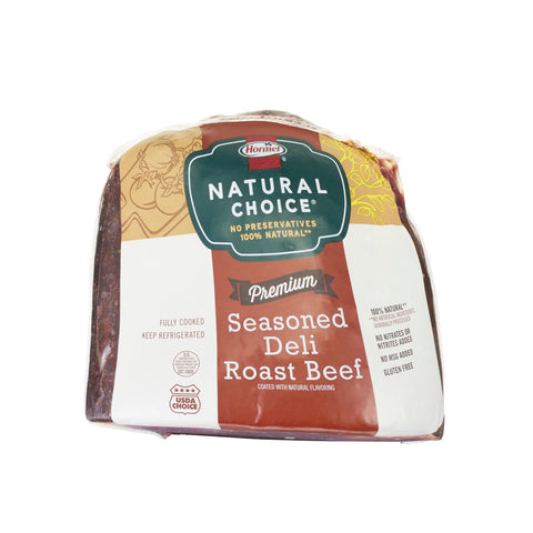 Natural Choice® BEEF ROAST TOP ROUND 100 % ALL NATURAL CAP OFF USDA CHOICE