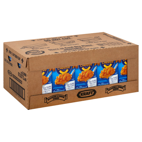 Kraft Dinners Macaroni and Cheese - Entree, 7.25 Ounce -- 35 per case.