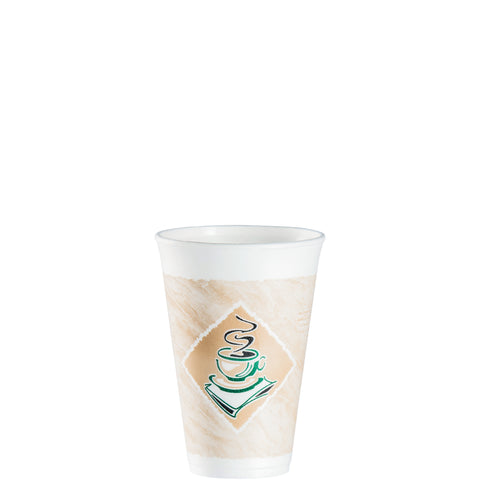 Café G® CUP FOAM RED ACCENTS 16 OZ