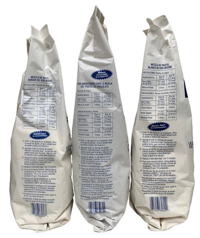 Cake Mix Chocolate White Yellow Assorted