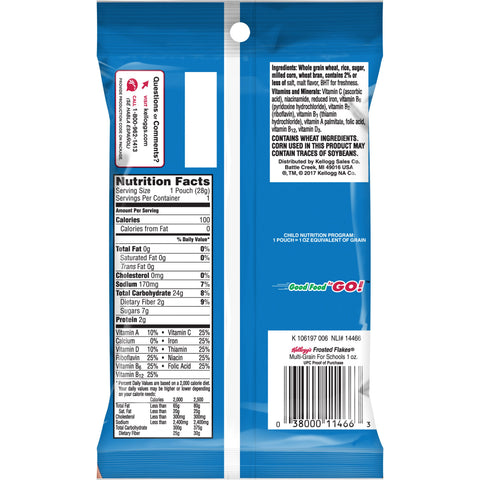 Cereal Frosted Flakes® Multi-grain Reduced Sugar Bowl Pak