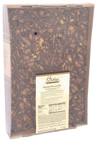 Sara Lee Bistro Collection Ultimate Brownie Dessert Bar, 44 Ounce -- 4 per case.