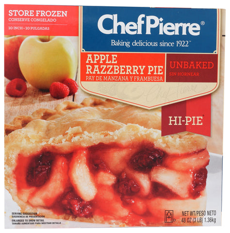 Pie Fruit Apple Razzberry Mixed Hi Unbaked 10
