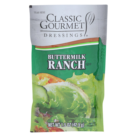 Classic Gourmet Select DRESSING RANCH BUTTERMILK SINGLE SERVE PACKET