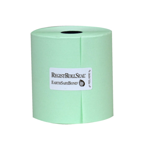 National Checking Green 1 Ply Registroll, 3 inch x 165 Feet Bond -- 50 rolls per case.