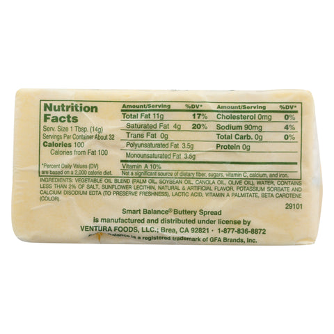 Smart Balance 79 Percent Vegetable Oil Buttery Spread, 1 Pound -- 30 per case.