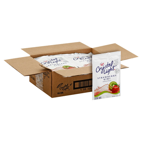 Crystal Light Strawberry Kiwi, 1.9 ounce -- 12 Envelopes Per Case