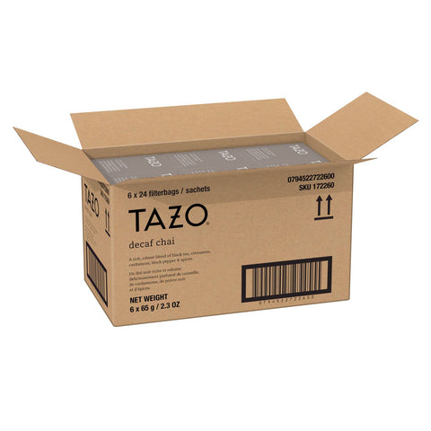 Tazo TEA BAG HOT BLACK CHAI DECAF