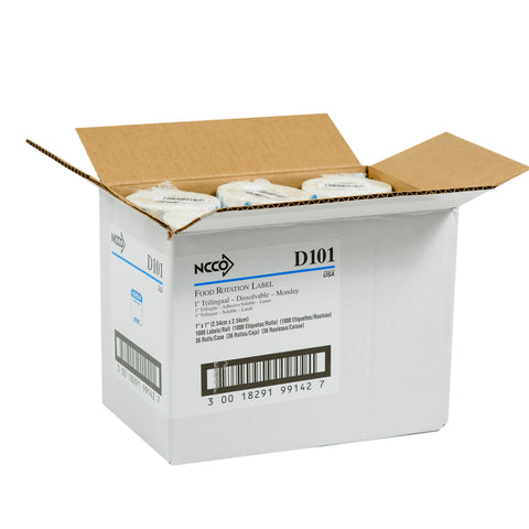 National Checking LABEL MON 1X1 DISSOLVE-A-WAY