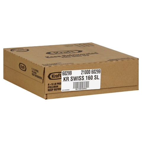 Cheese American Swiss Sliced 160 Ct